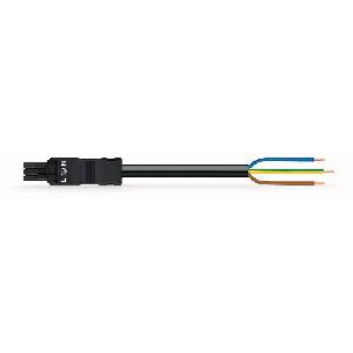 Wago Kabel mini fem.-open 4m 3x1mm2 zw h