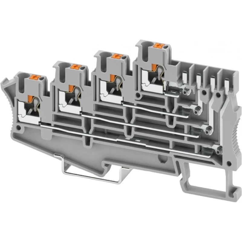 Phoenix Contact PT Verbindingsrijgklem 0,14-2,5mm² eendr. 0,14-2,5mm² meerdr. Grijs