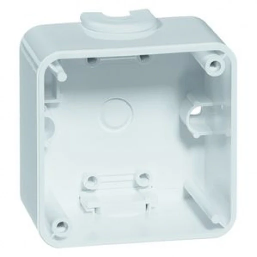 Peha Compacta Opbouwhuis zonder trekontlasting 1-voudig 1 module zwart Horizontaal en verticaal 00618511