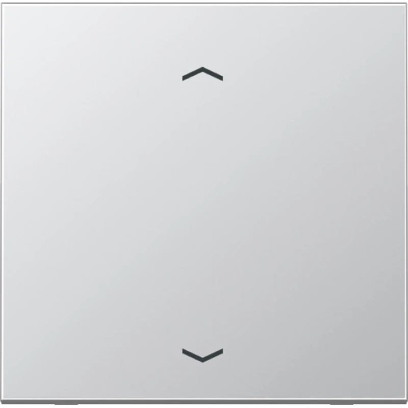 Jung LS range Afdekking standaard voor 1730JE enkelvoudig Mat aluminium RAL 9006 AL1700P