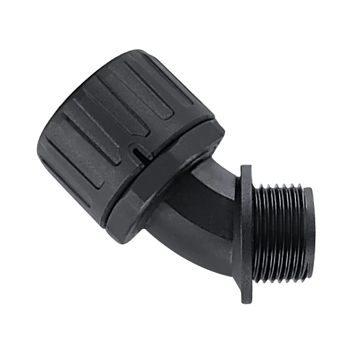 Hellermann Tyton KUNSTSTOF KOPPELING 45° IP66 Ø21MM PG16