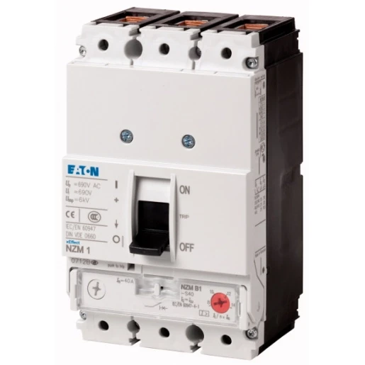 Eaton Vermogensautomaat nzm1 3p 63a zonder therm.bev.