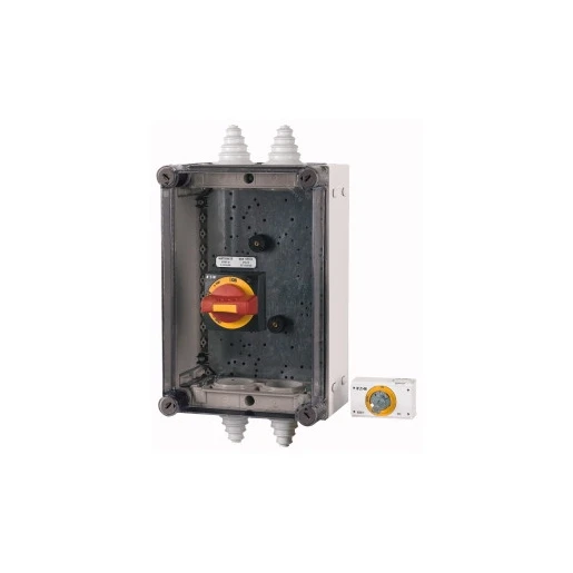 Eaton Schakelaarkast leeg nzm1(-4) pn1(-4) n(s)1(-4) max.125a rood/geel