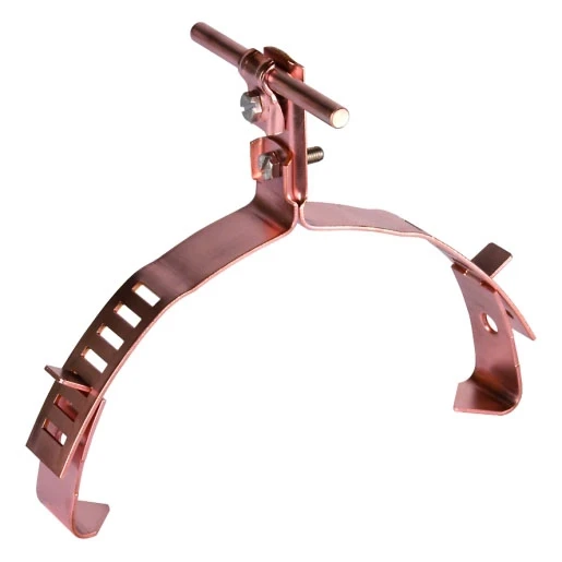 Dehn Roof conductor holder dehnquick cu f.rd 6-10mm adjustable 120-240mm