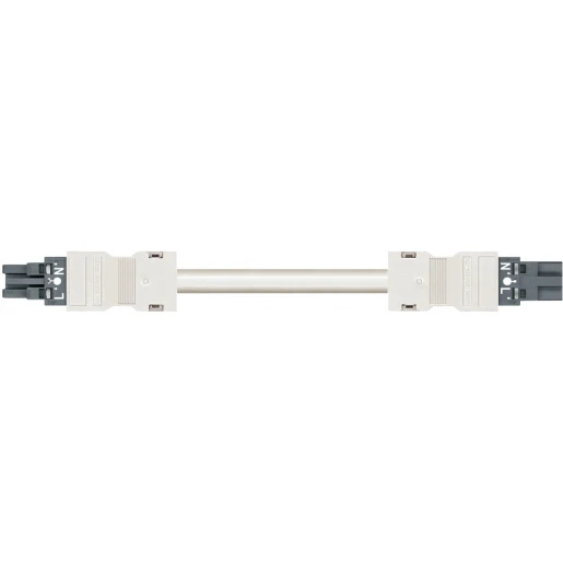 Wago SERIE 771 Patchkabel gebouwinstallatie 2p Contrastekker (female) Stekker 5000mm