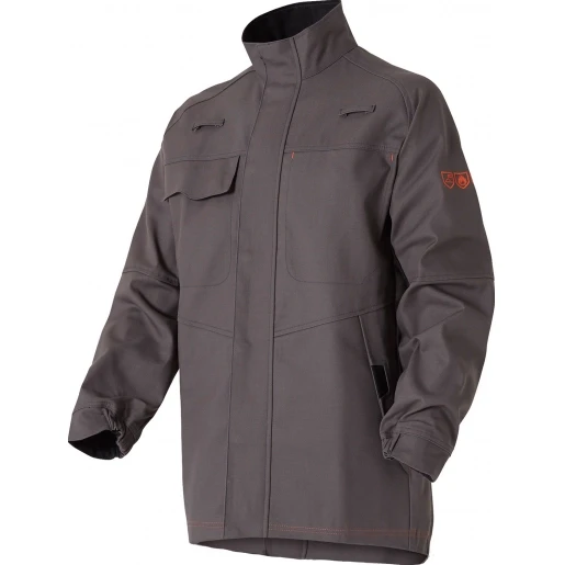 Bizline Multinorm werkjas Invict 5S+ grijs Long fit maat l Unisex BIZ 732405