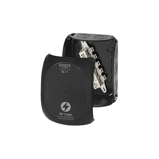 Hensel MB Kabeldoos IP66/67/69 BM6 6-35mm² 5 polig In M25/40/50 Zwart