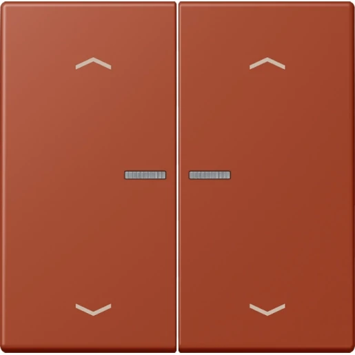 Jung LS range Home stuurafdekking pijl LC32110 2-voudig Mat BTLC17102P232