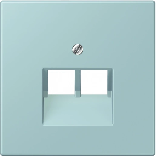 Jung LS range Afdekking centraalplaat LC32033 UAE/IAE 2 connectoren Zonder label LC969-2UA214