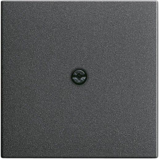 Gira System 55 Afdekking snoeraftakking verbindingsdoos Centraalplaat Zonder label antraciet 027428