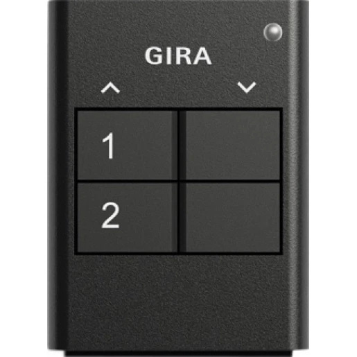 Gira RF handzender 2-v KNX antraciet