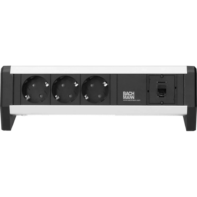 OCS Desk 1 3x 230V RA + 1x Cat6U b/b GST in/uit incl. klem