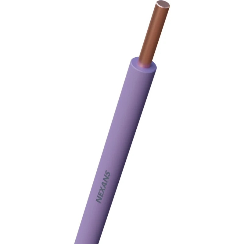 Nexans H07V-U Eca Installatiedraad 2.5mm² violet 100M 10533327
