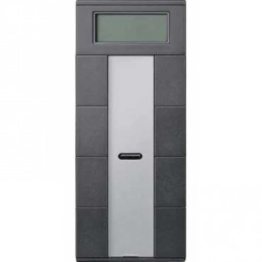 Merten SpaceLogic KNX Drukknop 4V + thermostaat systeem M KNX antraciet RAL 7024 MTN6214-0414
