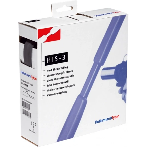 Hellermann Tyton Krimpkous 3:1 dispenserbox 1,5/0,5 zwart