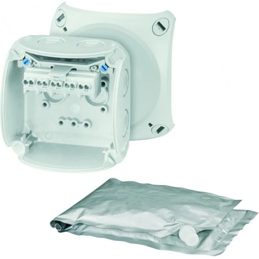 Hensel Kabeldoos IP66/68 BM1 0,75-2,5 mm² 5 polig met Gietmassa Grijs