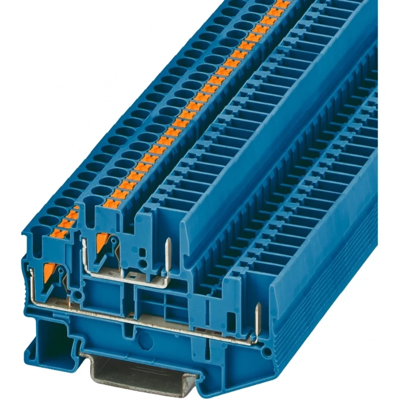 Phoenix Contact PTTB Verbindingsrijgklem 0,14-2,5mm² eendr. 0,14-2,5mm² meerdr. Blauw