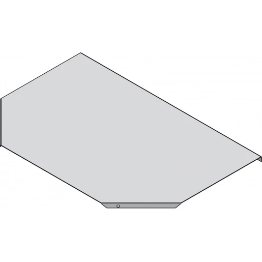 Stago KB184 deksel t-stuk vlak (kabeldraagsysteem) 600mm Staal Dekselklem bandverzinkt zink-aluminium zink CSU80156004