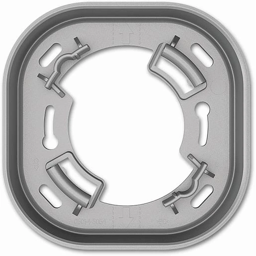 ABB Busch-Jaeger Present Tussenring montage inbouwdoos aluminium 2CKA006132A0404