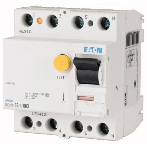 Eaton xEffect Aardlekschakelaar 4p 25A 0.03A type A 167699