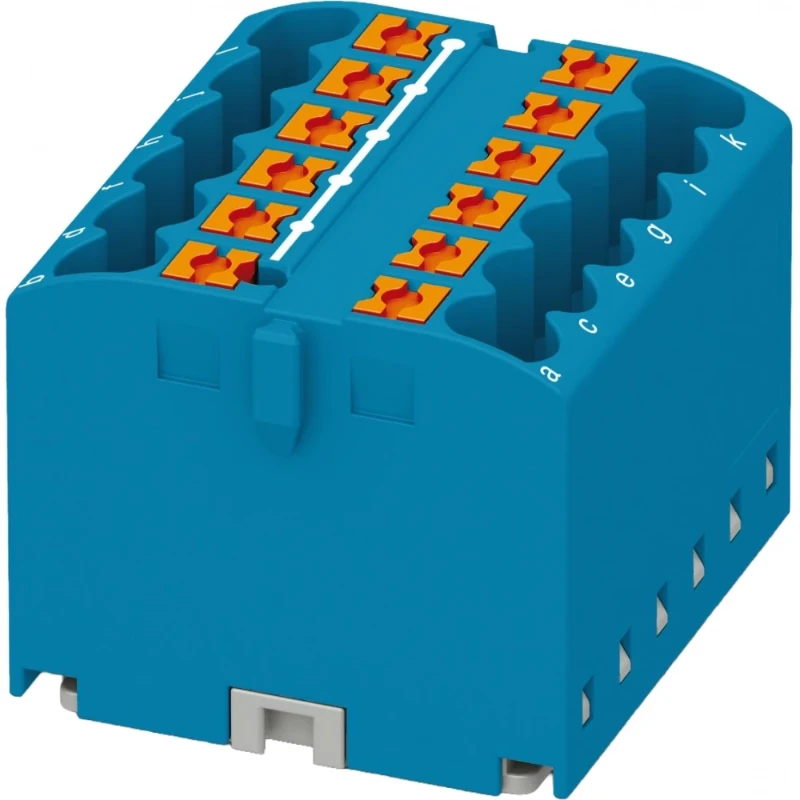 Phoenix Contact PTFIX Verbindingsrijgklem 0,14-4mm² eendr. 0,14-2,5mm² meerdr. Blauw