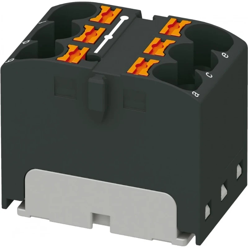 Phoenix Contact PTFIX Verbindingsrijgklem 0,2-6mm² eendr. Zwart