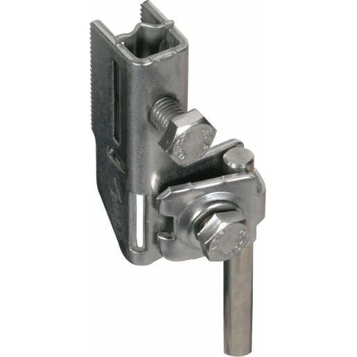 Dehn Clamp.chuck w.prongs f.strap 25x0.3mm f.rd 10mm or 2x rd 6-8mm or