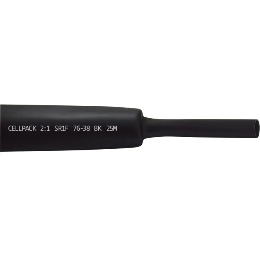 Cellpack KRIMPKOUS DUNW.KRIMPVERH.2:1 SR1F/76-38/ZWART/25M