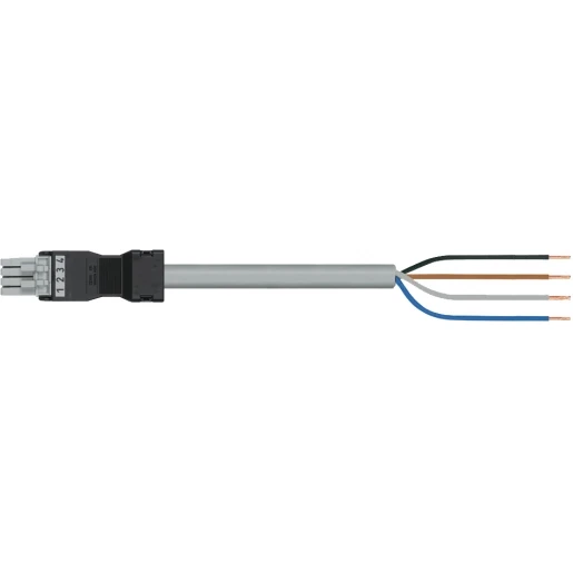 Wago SERIE 891 Patchkabel gebouwinstallatie 4p Contrastekker (female) Vrij kabeluiteinde 7000mm