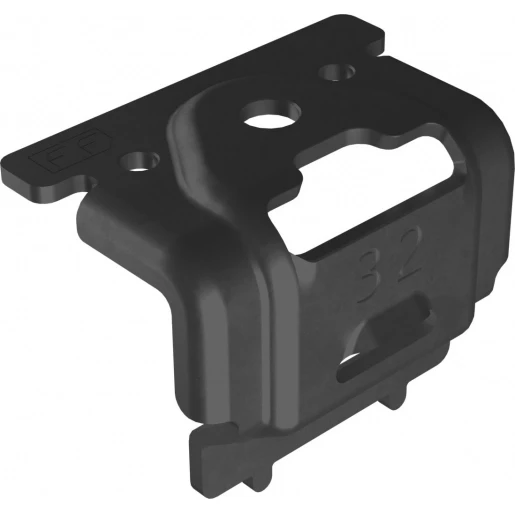 Flatfix Fusion Eindklem 32mm Zwart