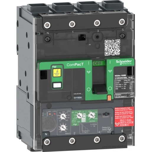 Schneider Electric NSXM100F 36KA AC 4P 50A 4.1 ELINK