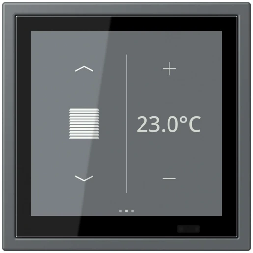 Jung LS range KNX Touch ruimtecontroller KNX LCZ459BFD1S202