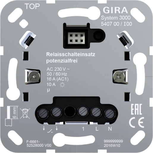 Gira Non-Design Relais-schakelbaar element 540700