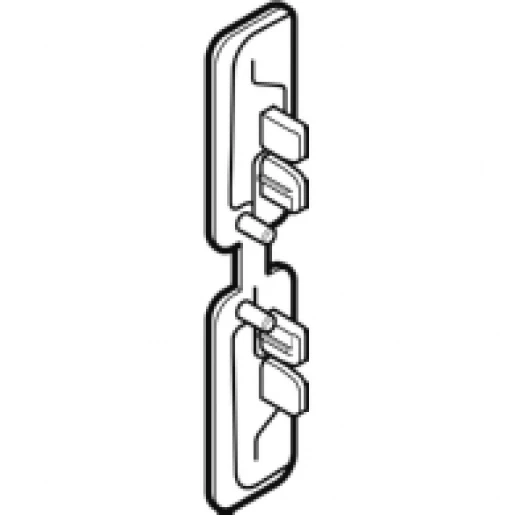 ABB System Pro M Compact Eindkappen voor de ps 1 verzamelrail 2CDL200001R0004