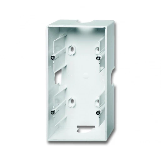 ABB Busch-Jaeger Future Opbouwbak met bodem 2-voudig wit Horizontaal en verticaal 2CKA001799A0902