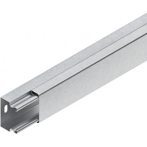 Niedax LLK kabelkanaal 2000x60x40mm Staal Bodemperforatie met deksel 136102