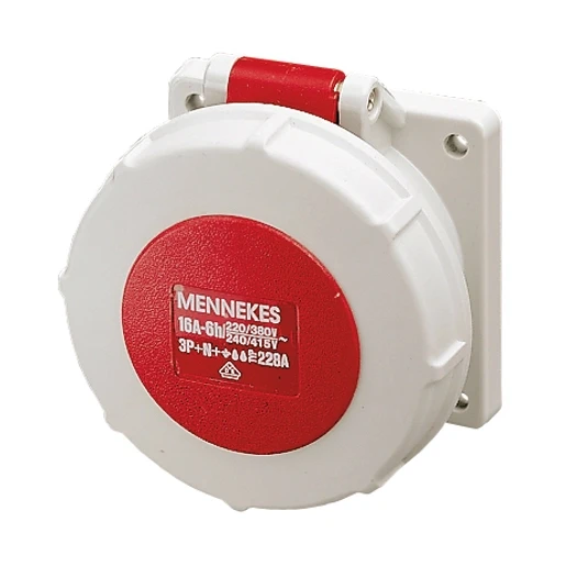 Mennekes Inb. wandcontactdoos 16A 5P 6H 400V IP67