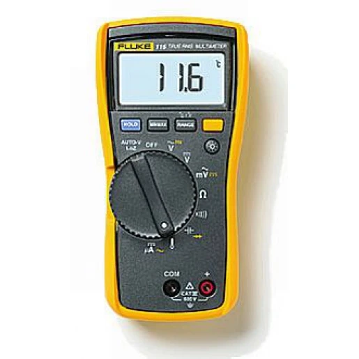 Fluke Multimeter digitaal 600V AC/DC CAT III Digitaal 2583601
