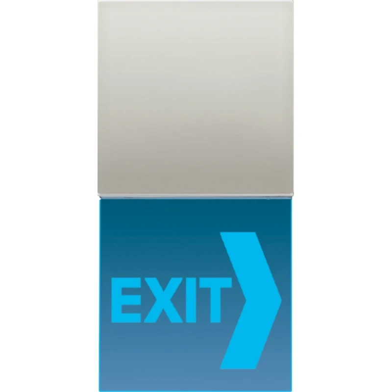 Jung LS range Lichtsignaal informatie LED Opzetmontage inbouw RVS Blauw ES2539N71LEDB