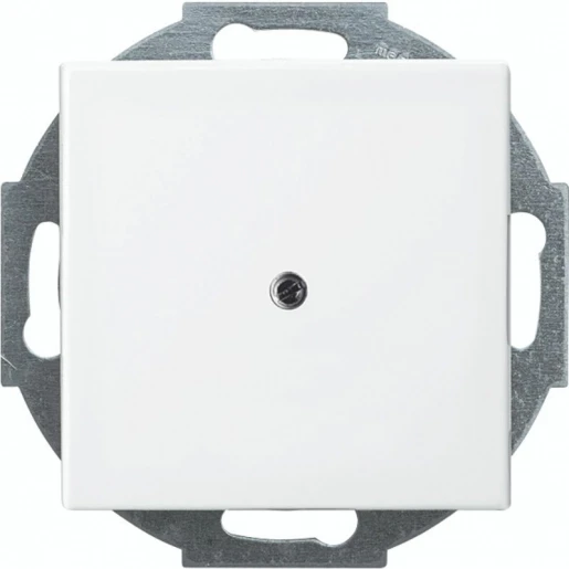 ABB Busch-Jaeger Balance centraalplaat 1x uit boring Leidinguitvoer Centraalplaat Zonder label wit 2CKA001710A4061