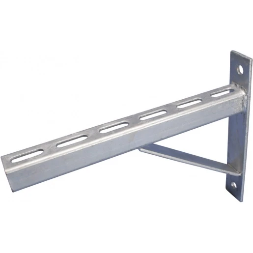 nVent Caddy u-profiel konsole geperforeerd met steun 600mm staal thvz 312170