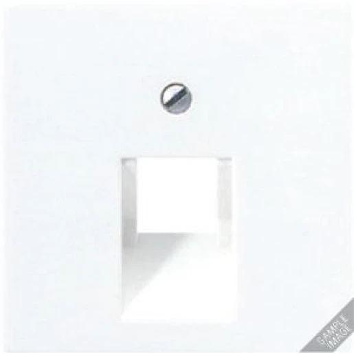 Jung A range centraalplaat- (onderdeel) afdekking (1x8-polig) a500 champagne UAE/IAE 1 connector Zonder label A569-1PLUACH