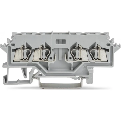 Wago Serie 280 Verbindingsrijgklem 0,08-2,5mm² eendr. 0,08-2,5mm² meerdr. Grijs