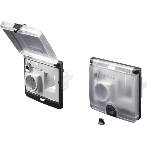 Rittal SZ Componenten uitbouw kast Montage-element H127mm B131mm D70mm