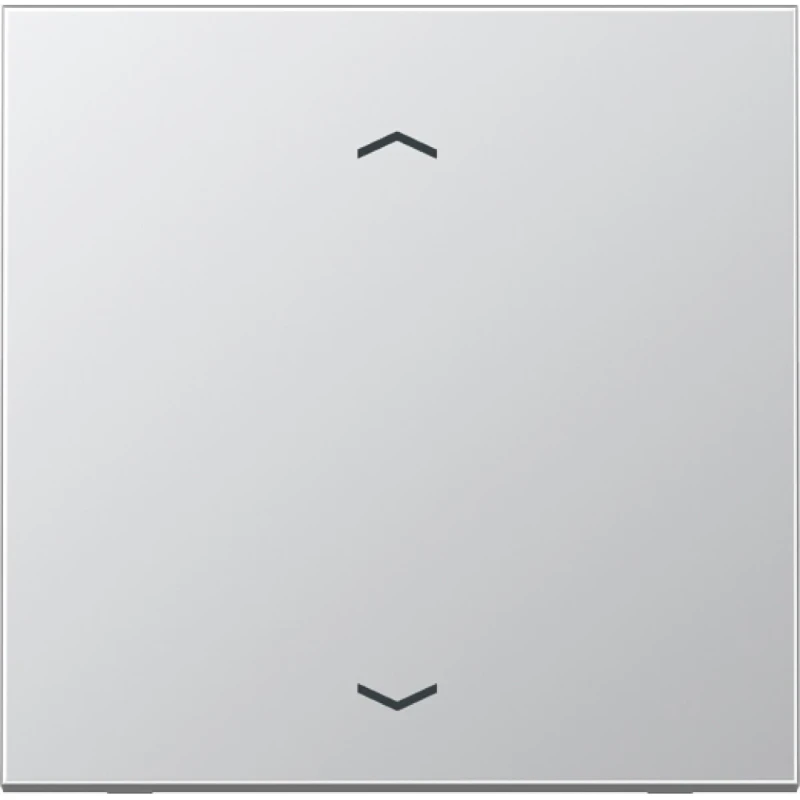 Jung LS range Afdekking standaard voor 1730JE enkelvoudig Mat aluminium AL1700PD