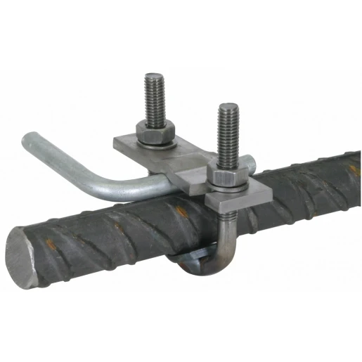 Dehn U-clamp st/bare f.d 16-48mm f.rd 10mm a.fl 30-40mm