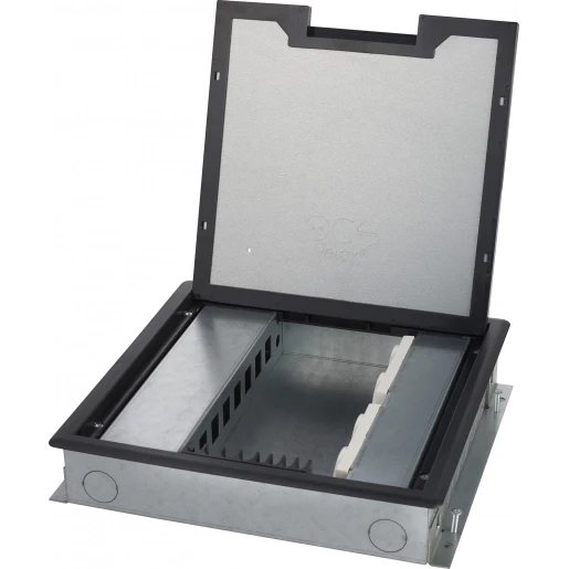 OCS Velox 2.0 Type 50 - 4x 230V RA + 8x RJ45 uitsp. - deksel met 4 mm inlegdiepte met knst. Oplegrand