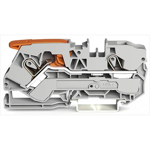 Wago SERIES 2110 Verbindingsrijgklem 4-16mm² eendr. 0,5-16mm² meerdr. Grijs