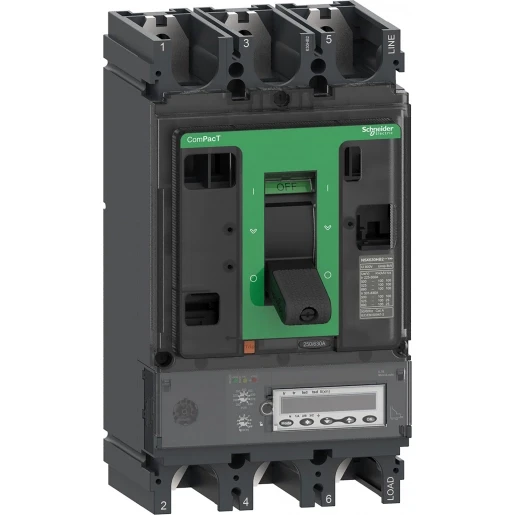 Schneider Electric NSX630HB1 75KA AC 3P 630A 6.3E
