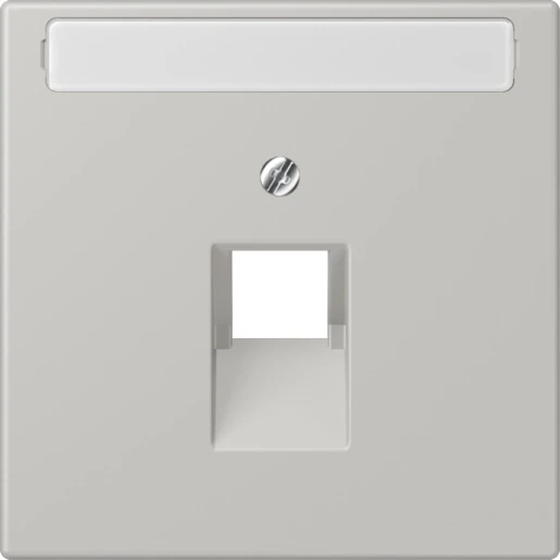 Jung LS range Afdekking centraalplaat LC32013 UAE/IAE 1 connector Met label LC969-1NAUA205